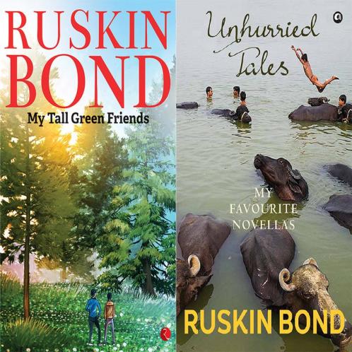 Unhurried Tales: My Favourite Novellas + My Tall Green Friends (Set of 2 Books)