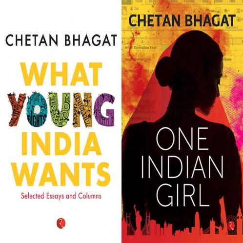 One Indian Girl + What Young India Wants: Selected Non - Fiction (Set of 2 Books)