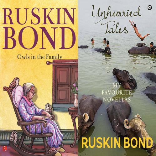 Unhurried Tales: My Favourite Novellas + Owls in the Family (Set of 2 Books)