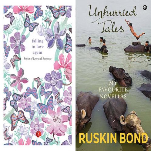 Unhurried Tales: My Favourite Novellas + Falling in Love Again: Stories of Love and Romance (Set of 2 Books)