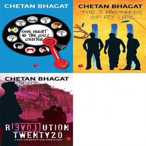 Revolution Twenty 20: Love. Corruption. Ambition + The 3 Mistakes of My Life + One Night @ The Call Centre (Set of 3 Books)