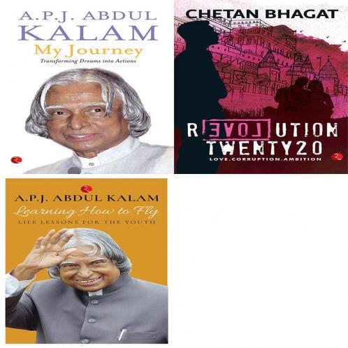 Learning How to Fly: Life Lessons for the Youth + Governance for Growth in India  + My Journey: Transforming Dreams into Actions (Set of 3 Books)(New Edition)