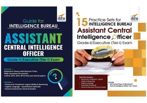 15 Practice Sets for Intelligence Bureau Assistant Central Intelligence Officer Grade-II/Executive (Tier-I) ExamGuide for Intelligence Bureau Assistant Central Intelligence Officer Grade-II/ Executive (Tier-I) Exam