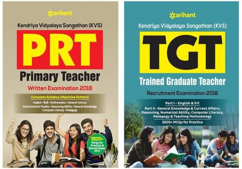 Combo Of KVS PRT (E) & KVS TGT & PRT Recruitment (E) Set of 2 Books