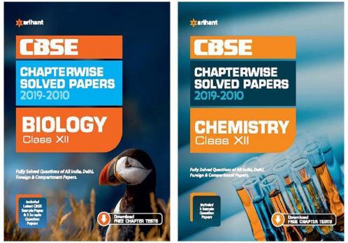 Combo Of CBSE Chapterwise Biology 12th & CBSE Chapterwise Chemistry 12th Set of 2 Books