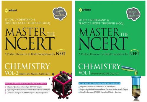 Combo Of Master The NCERT NEET Chemistry Vol-2 & Master The NCERT NEET Chemistry Vol-1 Set of 2 Books