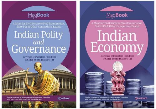 Combo Of Magbook Indian Polity Governance & Magbook Indian Economy (E) Set of 2 Books