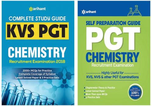 Combo Of KVS PGT CHEMISTRY & PGT Guide Chemistry Recruitment Examination Set of 2 Books
