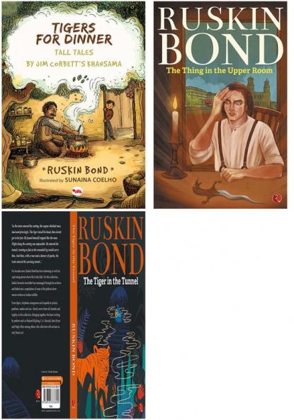 Tigers For Dinner: Tall Tales By Jim Corbett'S Khansama+THING IN A UPPER ROOM+Tiger in the Tunnel