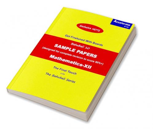 Sample Papers - XII Mathematics