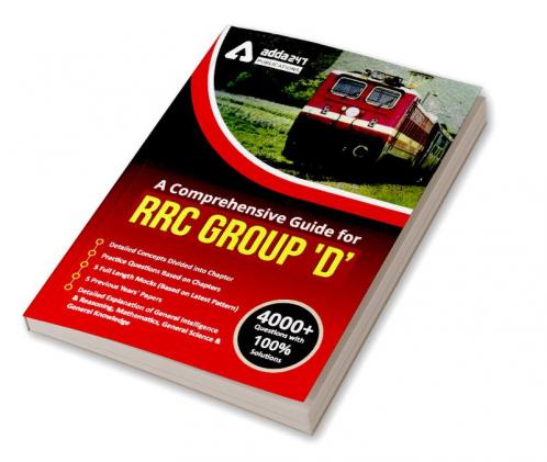 A Comprehensive Guide for RRC Group D (English Printed Edition)