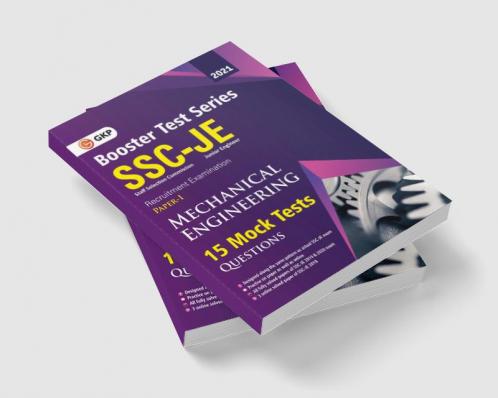 SSC 2021 : Booster Test Series - JE Paper 1 - Mechanical Engineering - 15 Mock Tests (includes 2019-2020 papers)_Part 1