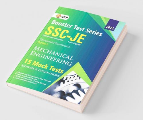 SSC 2021 : Booster Test Series - JE Paper 1 - Mechanical Engineering - 15 Mock Tests (includes 2019-2020 papers)_Part 2