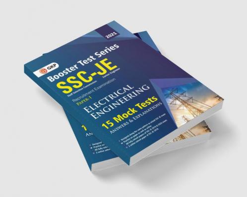 SSC 2021 : Booster Test Series - JE Paper 1 -  Electrical Engineering - 15 Mock Tests (includes 2019-2020 papers)_Part 2