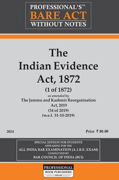 The Indian Evidence Act 1872