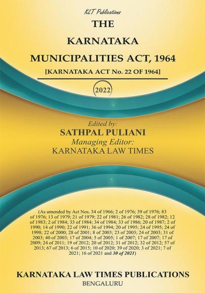 KARNATAKA MUNICIPALITIES ACT