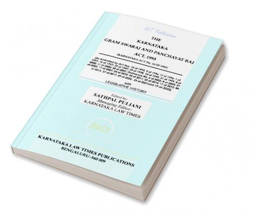 Karnataka Gram Swaraj & Panchayat Raj Act1993