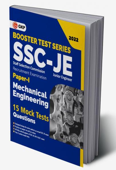 SSC 2022 : Booster Test Series - JE Paper I - Mechanical Engineering - 15 Mock Tests (includes 2019-2021 papers) Questions