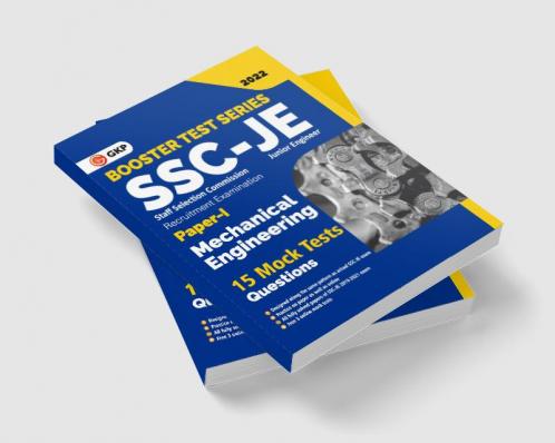 SSC 2022 : Booster Test Series - JE Paper I - Mechanical Engineering - 15 Mock Tests (includes 2019-2021 papers) Questions