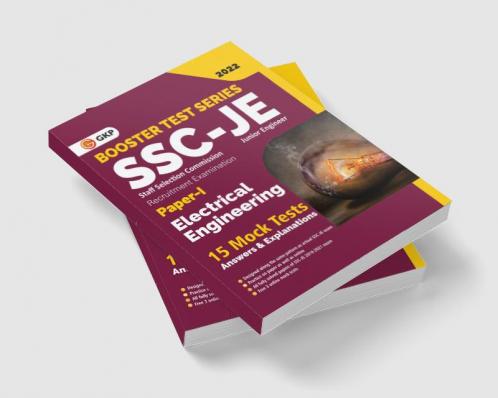 SSC 2022: Booster Test Series - JE Paper 1 - Electrical Engineering - 15 Mock Tests (Answers)