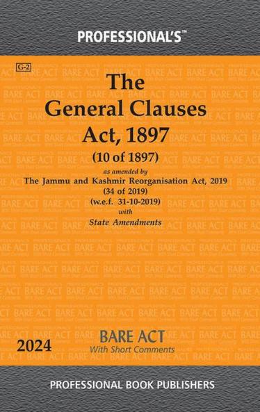 General Clauses Act 1897 as amended by Jammu and Kashmir Reorganisation Act 2019