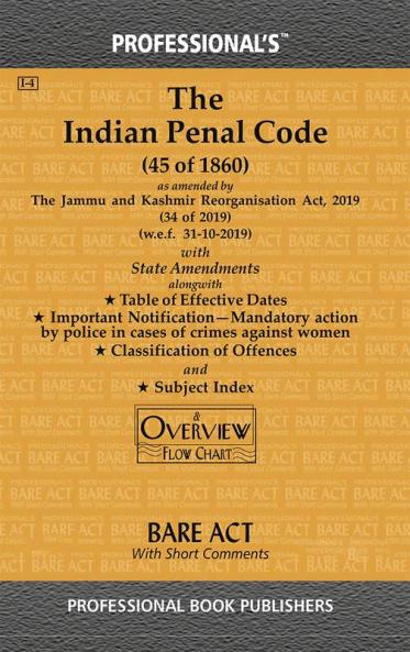 Indian Penal Code as amended by Jammu and Kashmir Reorganisation Act 2019 With State Amendments
