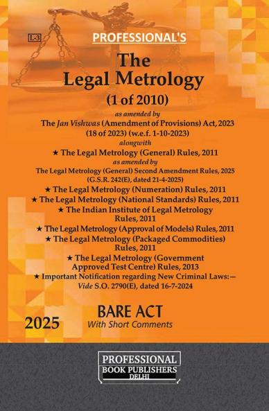 Legal Metrology Act 2009 alongwith Rules