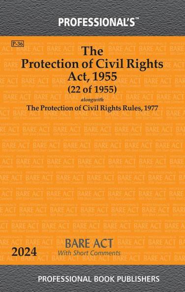 Protection of Civil Rights Act 1955 Alongwith Protection of Civil Rights Rules 1977