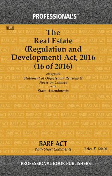Real Estate (Regulation and Development) Act 2016 with State Amendments