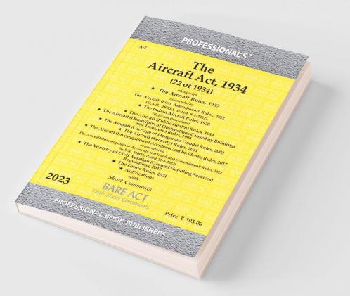 Aircraft Act 1934 alongwith Rules & Notifications