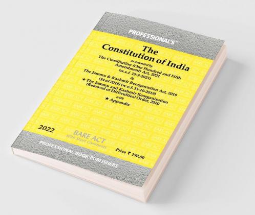 Constitution of India as amended by Constitution (One Hundred and Fifth Amendment) Act 2021