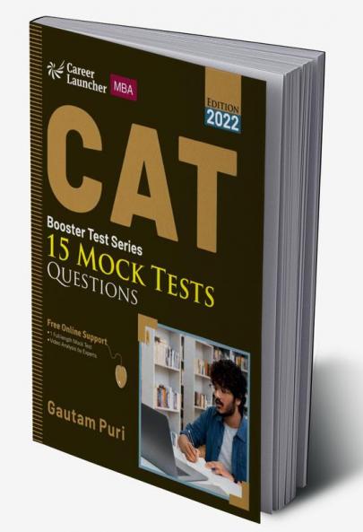 CAT 2022 : Booster Test Series - 15 Mock Tests (Questions Answers & Explanations) by GKP