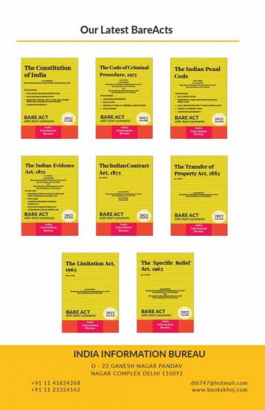 The Code of Civil Procedure 1908 (Bare Act)