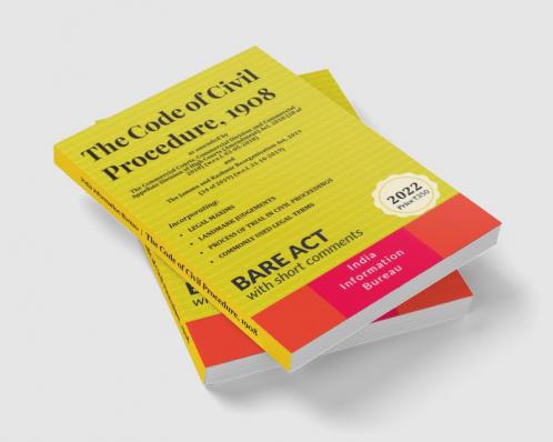 The Code of Civil Procedure 1908 (Bare Act)