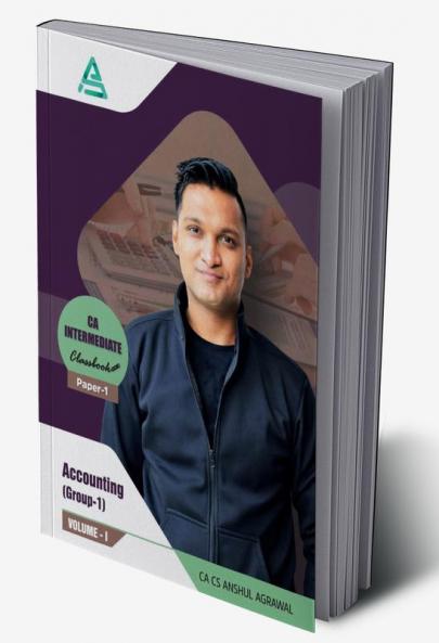 CA Intermediate Paper-1 Accounting (Group-1)New Course Colored Classbook by CA CS Anshul Agrawal