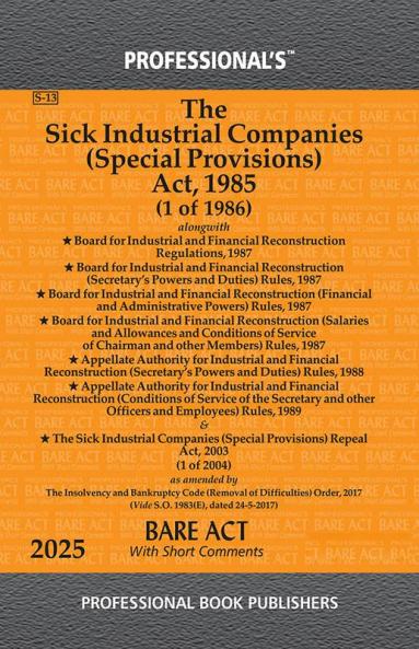 Sick Industrial Companies (Special Provisions) Act 1985