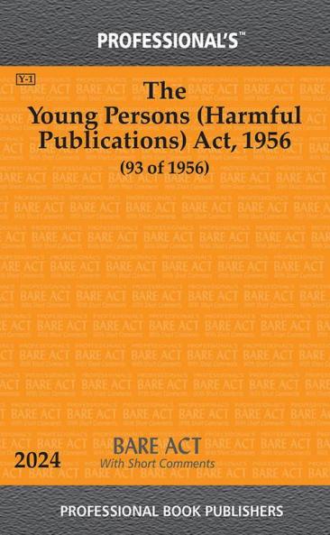 Young Persons (Harmful Publications) Act 1956 With Short Comments