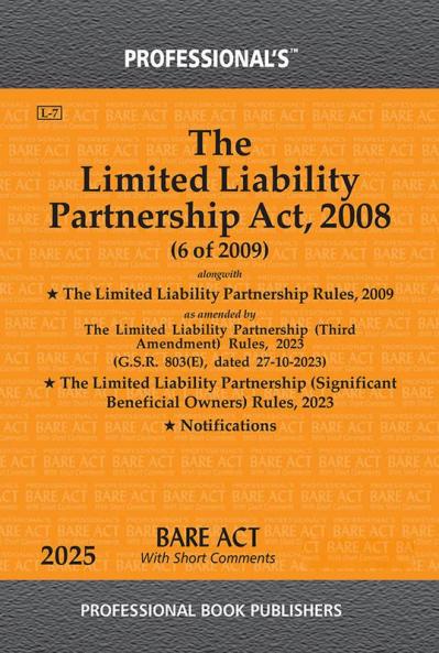Limited Liability Partnership Act 2008 as amended by Limited Liability Partnership (Amendment) Act 2021