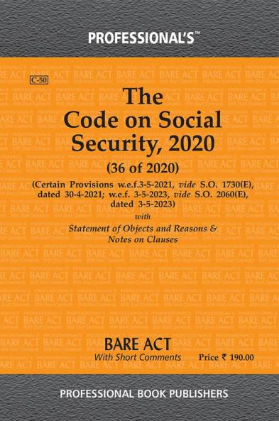 Code on Social Security 2020