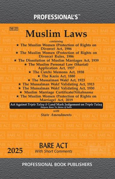 Muslim Laws containing Rules & Acts