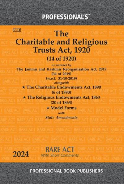Charitable and Religious Trusts Act 1920 as amended by Jammu and Kashmir Reorganisation Act 2019