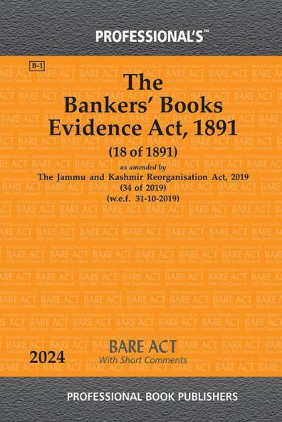 Bankers’ Books Evidence Act 1891 as amended by Jammu and Kashmir Reorganisation Act 2019