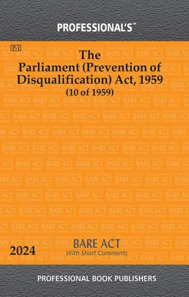 Parliament (Prevention of Disqualification) Act 1959