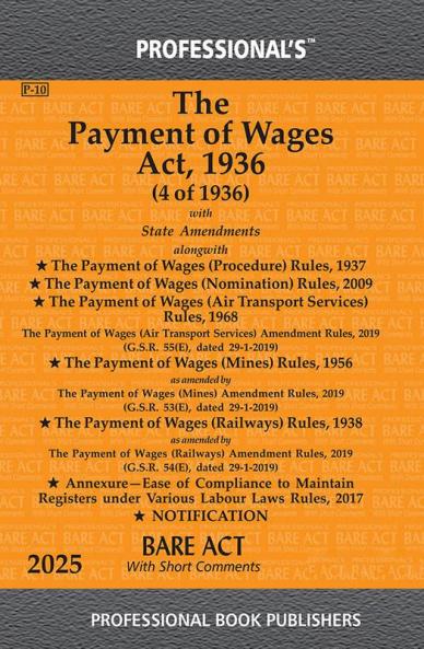 Payment of Wages Act 1936 with State Amendments