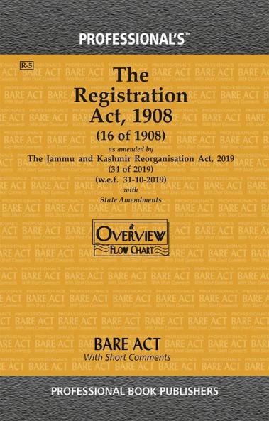 Registration Act 1908 as amended by Jammu and Kashmir Reorganisation Act 2019
