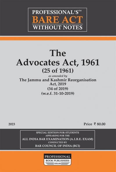 The Advocates Act 1961