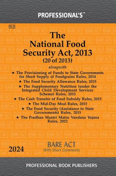 National Food Security Act 2013 alongwith Rules