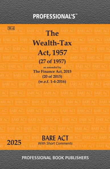 Wealth-Tax Act 1957 as amended by Finance Act 2015