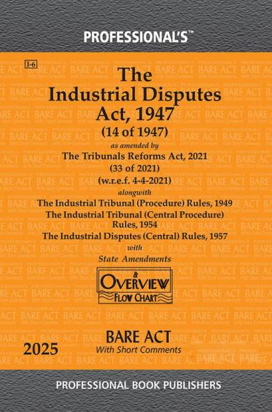 Industrial Disputes Act 1947 as amended by Tribunals Reforms Act 2021