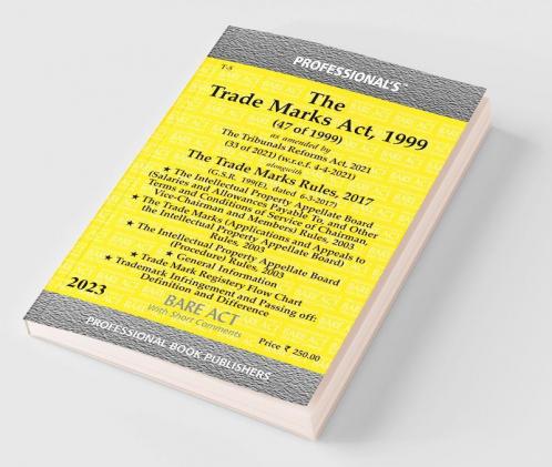 Trade Marks Act 1999 as amended by Jan Vishwas (Amendment of Provisions) Act 2023